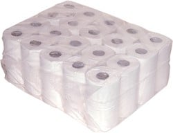 Pallet toiletpapier 2 laags 400 vel super tissue FSC Euro Products