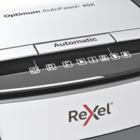Rexel papierversnipperaar Optimum Auto+ 45X snippers 4x28mm-3