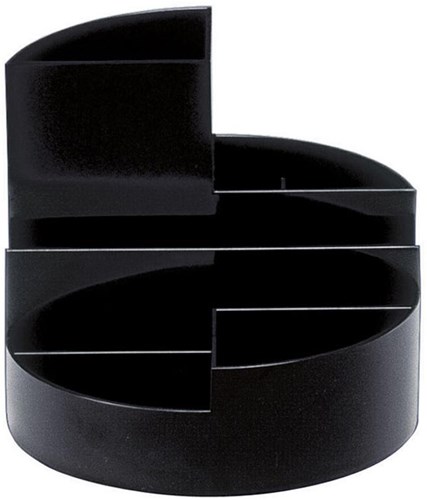 Bureau organiser Maul zwart 7 vakken-2