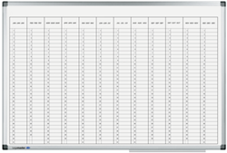Planbord Legamaster jaarplanner 60 x 90 cm