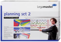 Planninsset voor weekplanner voor maximaal 40 personen of projecten