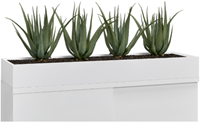 Akoestische schuifdeurkast met plantenbak 72,5 x 166 x 40 cm-2