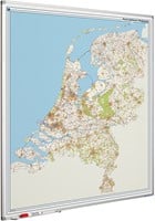 Postcodekaart Nederland 130 x 110cm Smit Visual magnetisch en beschrijfbaar-2