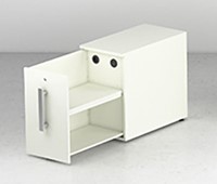 Bureau ladekast Gustave bureauhoogte 73,5cm hoog-2