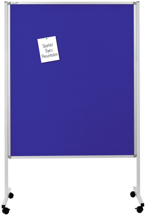 Whiteboard prikbord verrijdbaar 150x120cm Legamaster-2