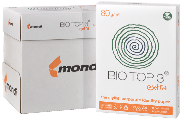 A4 printpapier Biotop 3 80 gram pak van 500 vel-2