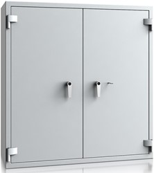 Brandwerende en inbraakwerende kluis De Raat DRS Prisma I/23  1220 x 1155 x 365mm