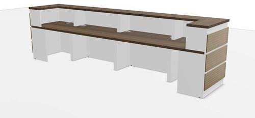 Kantoor balie Welcome Metal groot-3