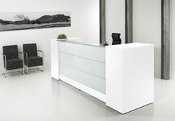 Hoge balie met werkplek Proline Enter