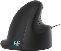 Ergonomische muis linkshandig bedraad R-Go-3