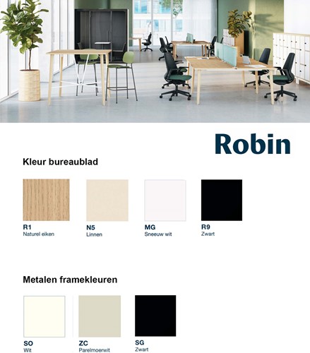Robin-kleurenkaart