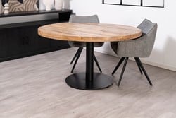Ronde tafel mangohout Venetia