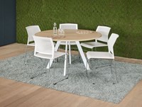 Ronde vergadertafel met spinpoot onderstel 120 cm Proline Air-3