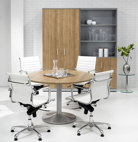 Ronde vergadertafel 120cm voor 4 personen ProLine
