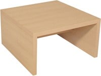 Vierkante salontafel voor kantoor of entree 70x70cm