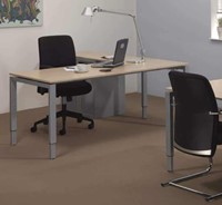 Bureau hoogte instelbaar Schaffenburg Domino-3