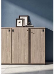 Schuifdeurkast hoog 131 cm Kondo 