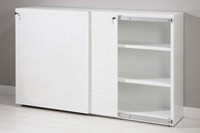 Schuifdeurkast kantoor 100 x 166 x 40 cm ProLine-2