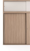 Schuifdeurkast kantoor 113,5cm hoog x 165cm breed-2