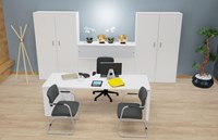 Lage kast met schuifdeuren Armand-3