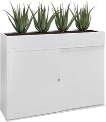 Schuifdeurkast met plantenbak 100 x 166 x 40 cm ProLine