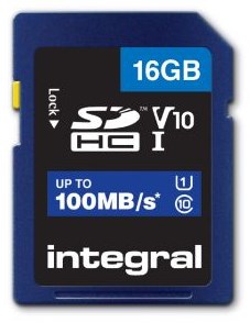 SD kaart Integral SDHC V10 16GB-2