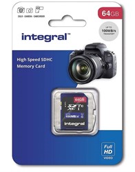 SD kaart Integral SDXC V10 64GB
