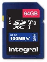 SD kaart Integral SDXC V10 64GB-2