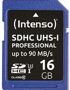 SD kaart Intenso UHS-I Professional 16GB-2