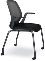 Sedus SE-Flex vergaderstoel 4-pootmodel membraanbespannen-3