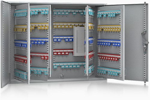 Sleutelkast groot met code de Raat SLP 780M voor 780 sleutels met mechanisch combinatieslot 1300 x 730 x 250