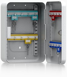De Raat sleutelkastje SLN 20M voor 20 sleutels met combinatieslot 250 x 180 x 90