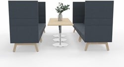 Soft seating lounge vergaderen Markant Max Hybrid