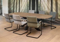 Spinpoot tafel Deens ovaal 240x 120 ProLine
