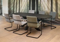 Spinpoot tafel Deens ovaal 240x 120 ProLine-3