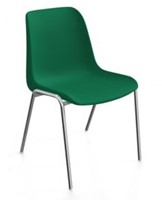 Stapelstoel budget verchroomd 3360-2