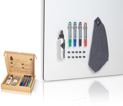 Starterkit voor whiteboards Deluxe volledig magnetisch 