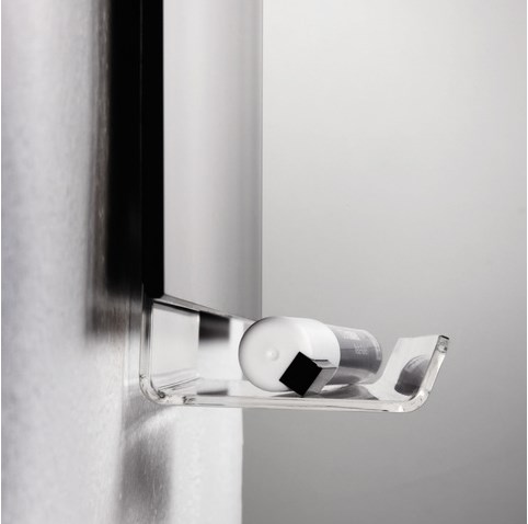 Stiftenbakje Sigel 50cm acryl met plakstrip te bevestigen-2