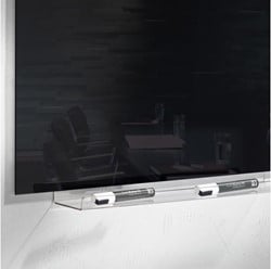Stiftenbakje Sigel 50cm acryl met plakstrip te bevestigen