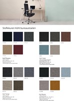 Stofkleuren-Köhl-bureaustoelen