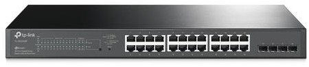 TP-Link TL-SG2428P netwerk-switch Managed L2/L2+ Gigabit Ethernet (10/100/1000) Power over Ethernet (PoE) 1U Zwart-2