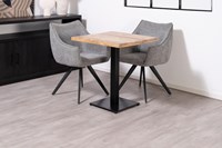 Tafel mangohout vierkant Venetia-3