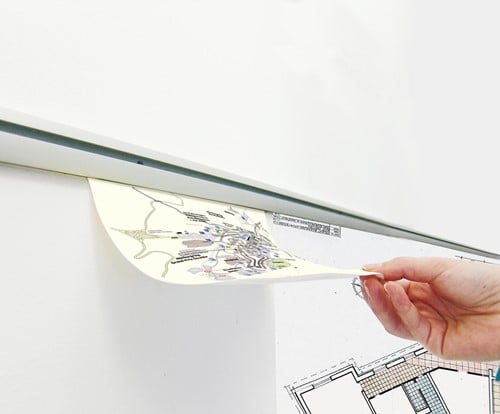 Tekening ophangsysteem 120cm Jalema Grip-a-Strip-2