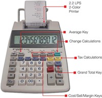 Telmachine Sharp EL-1750V met inktlint-2