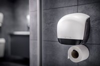 Toiletpapier dispenser Gigant L wit-3