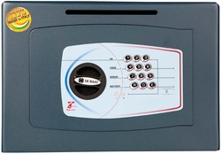 Afroomkluis de Raat Trony Gold met elektronisch cijferslot 260 x 390 x 295