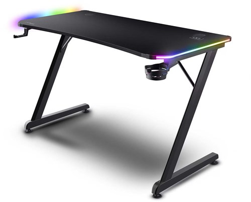 Game bureau Trust GXT 709 Luminus met kleuren LED verlichting zwart