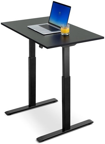 Zit sta bureau zwart Joob E-tafel-3
