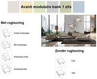 Uitvoeringen-modulaire-bank-1-zits-bank-Avanti