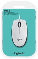 USB-muis-Logitech-M100-wit
